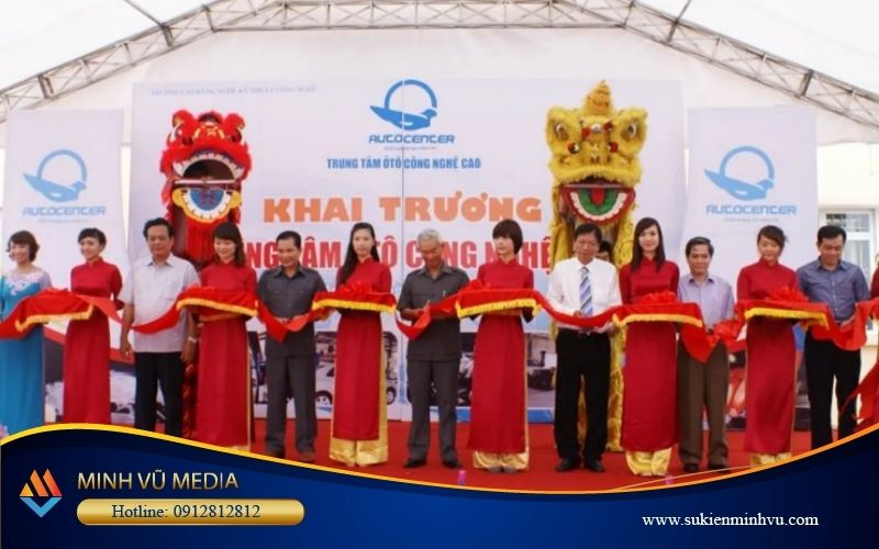 Cho thuê bộ cắt băng khai trương chuyên nghiệp