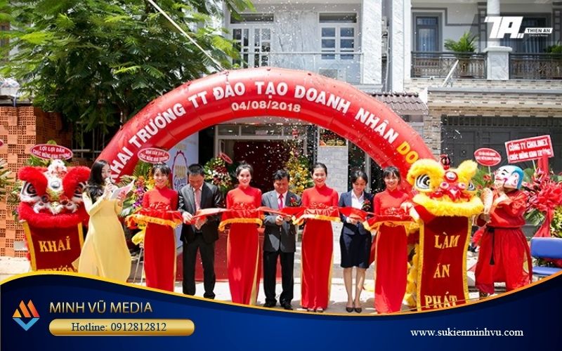 Cho thuê bộ cắt băng khai trương cơ bản