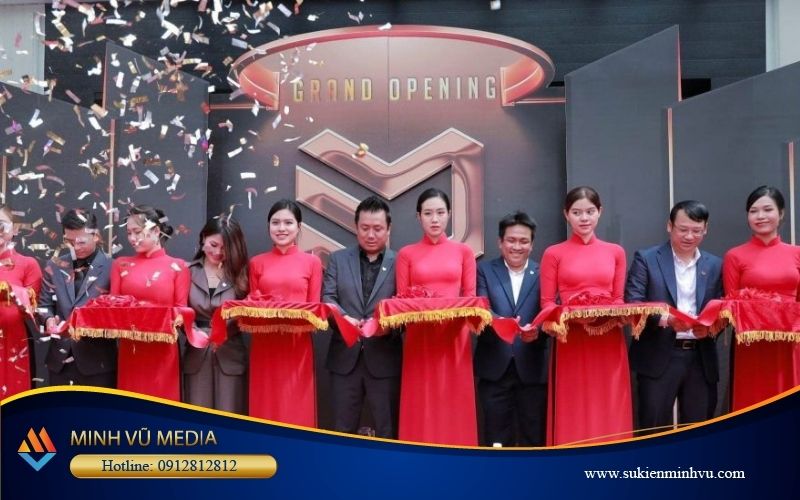 Dịch vụ cho thuê, tổ chức cắt băng khai trương trọn gói