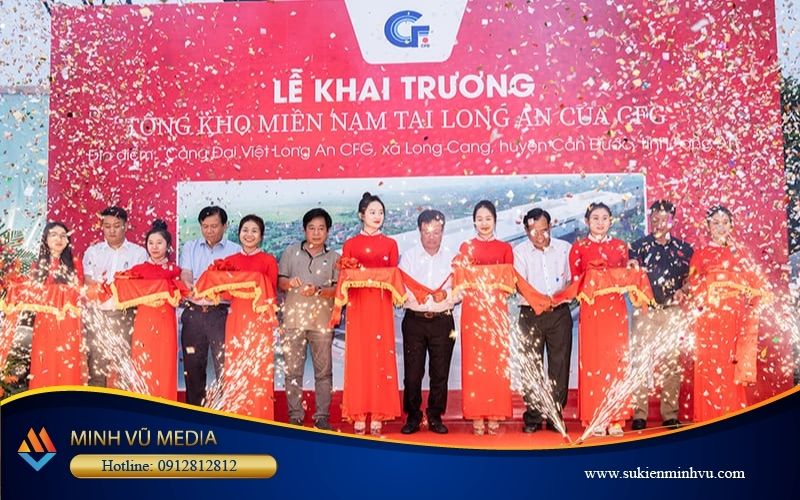 Báo giá cho thuê bộ cắt băng khai trương, khánh thành tại Sự Kiện Minh Vũ