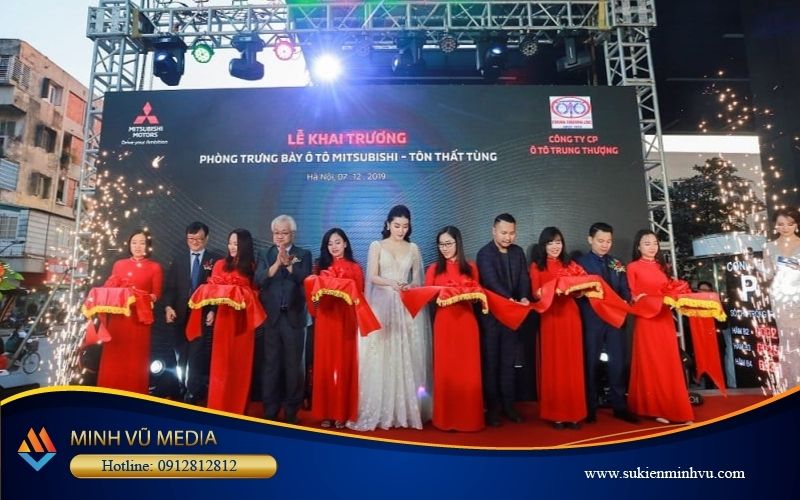 Chi tiết dịch vụ cho thuê bộ cắt băng khai trương