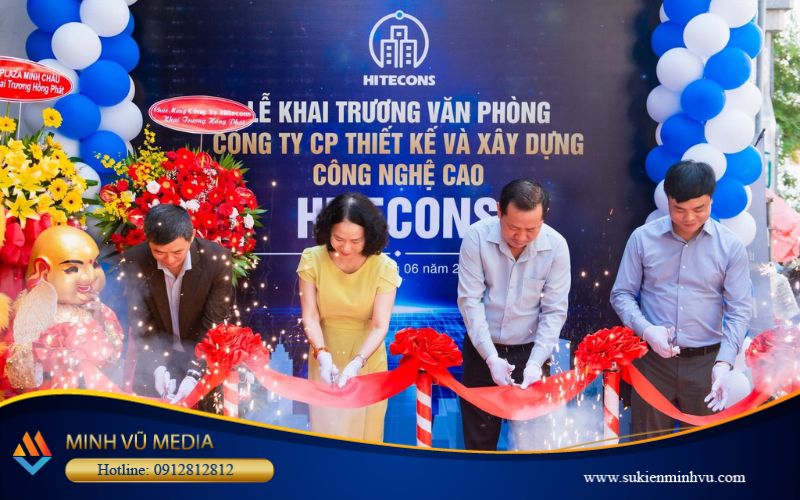 Cho thuê bộ cắt băng khai trương giá rẻ chỉ từ 150k/bộ